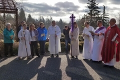 Palm Sunday processional 4